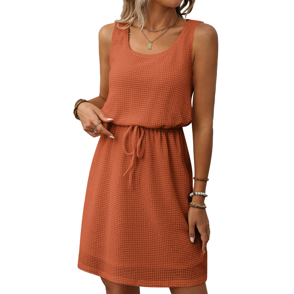 Vestido Midi Sienna | Conforto Premium Texturizado